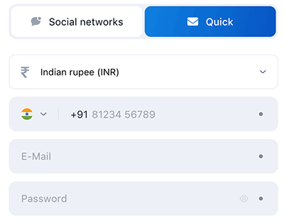 How to register at 1Win Registration form